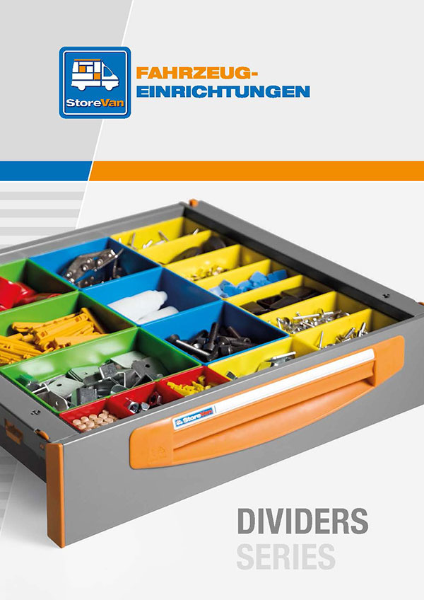 Katalog Schubladeneinteilungen Fahrzeugeinrichtung