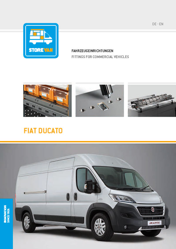 Katalog Fiat Ducato Fahrzeugeinrichtung
