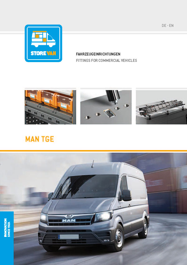 Katalog MAN TGE Fahrzeugeinrichtung