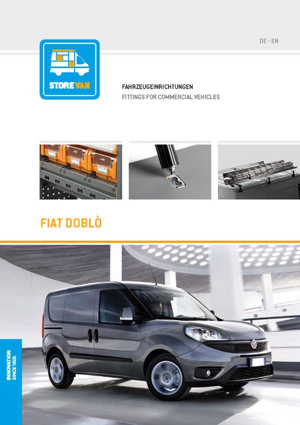 Katalog Fiat Dobló Fahrzeugeinrichtung