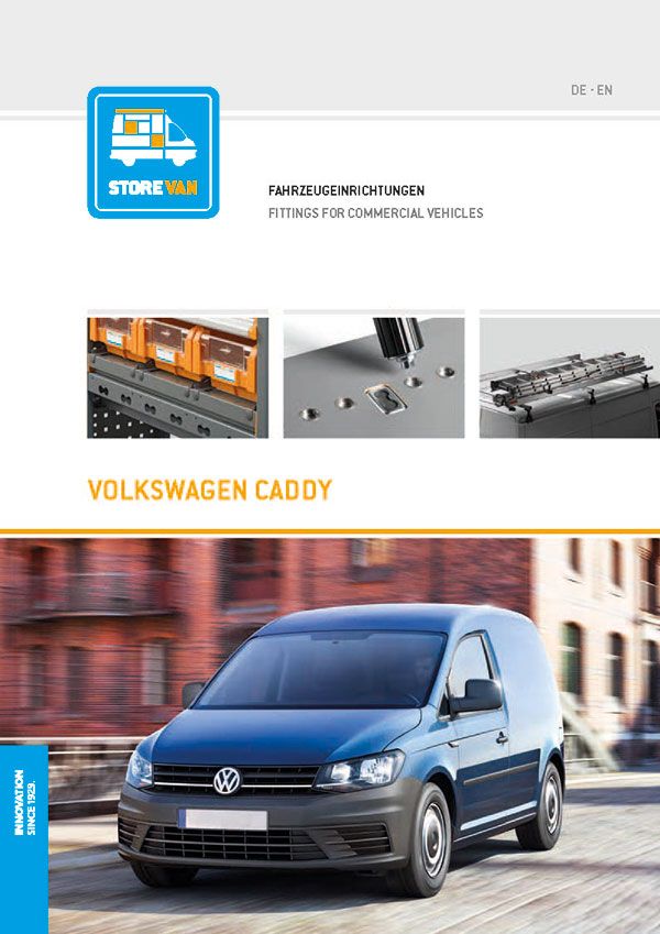 Katalog Volkswagen Caddy Fahrzeugeinrichtung