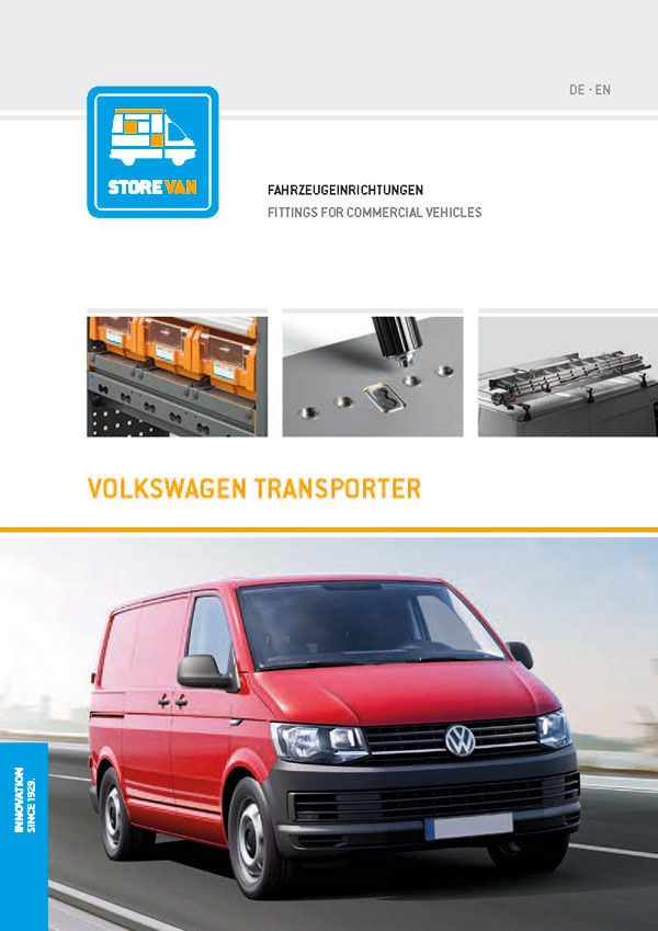 Katalog Volkswagen Transporter Fahrzeugeinrichtung