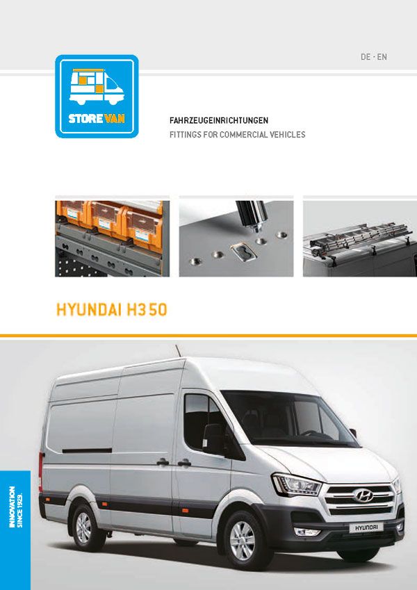Katalog Hyundai H350 Fahrzeugeinrichtung